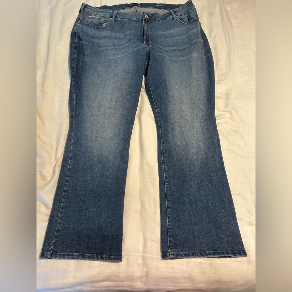 Lee boot cut jeans curvy fit